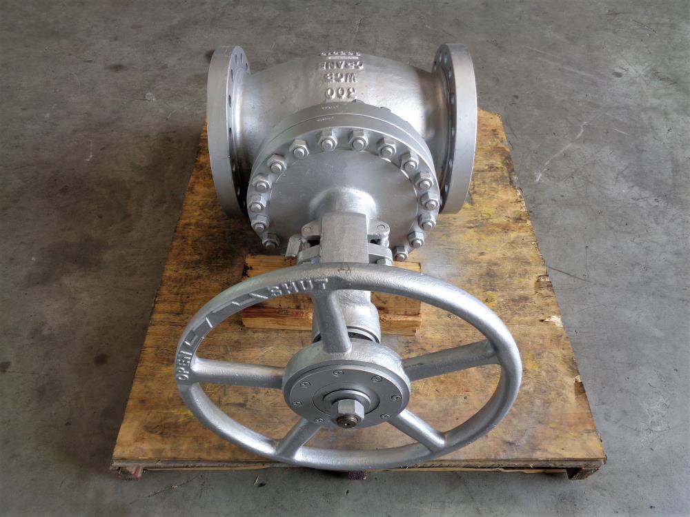 Crane 10" 300# WCB Globe Valve, Fig# 151 XU